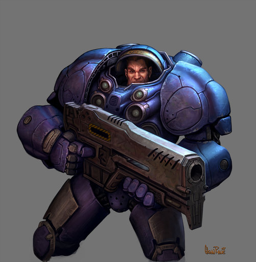 StarCraft - StarCraft 2 — Concept and Fan Art