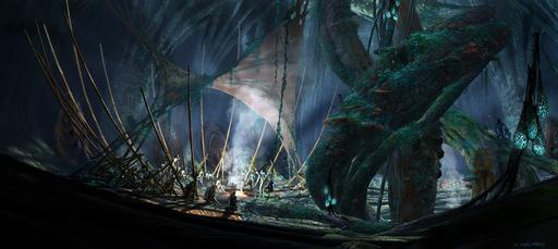 James Cameron's Avatar: The Game - Concept Art by Seth Engstrom 