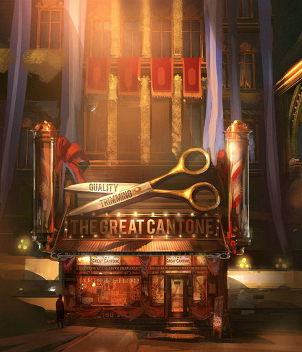 BioShock Infinite - Игровые художники. Автор: Ben Lo. Игра: Bioshock: Infinite.